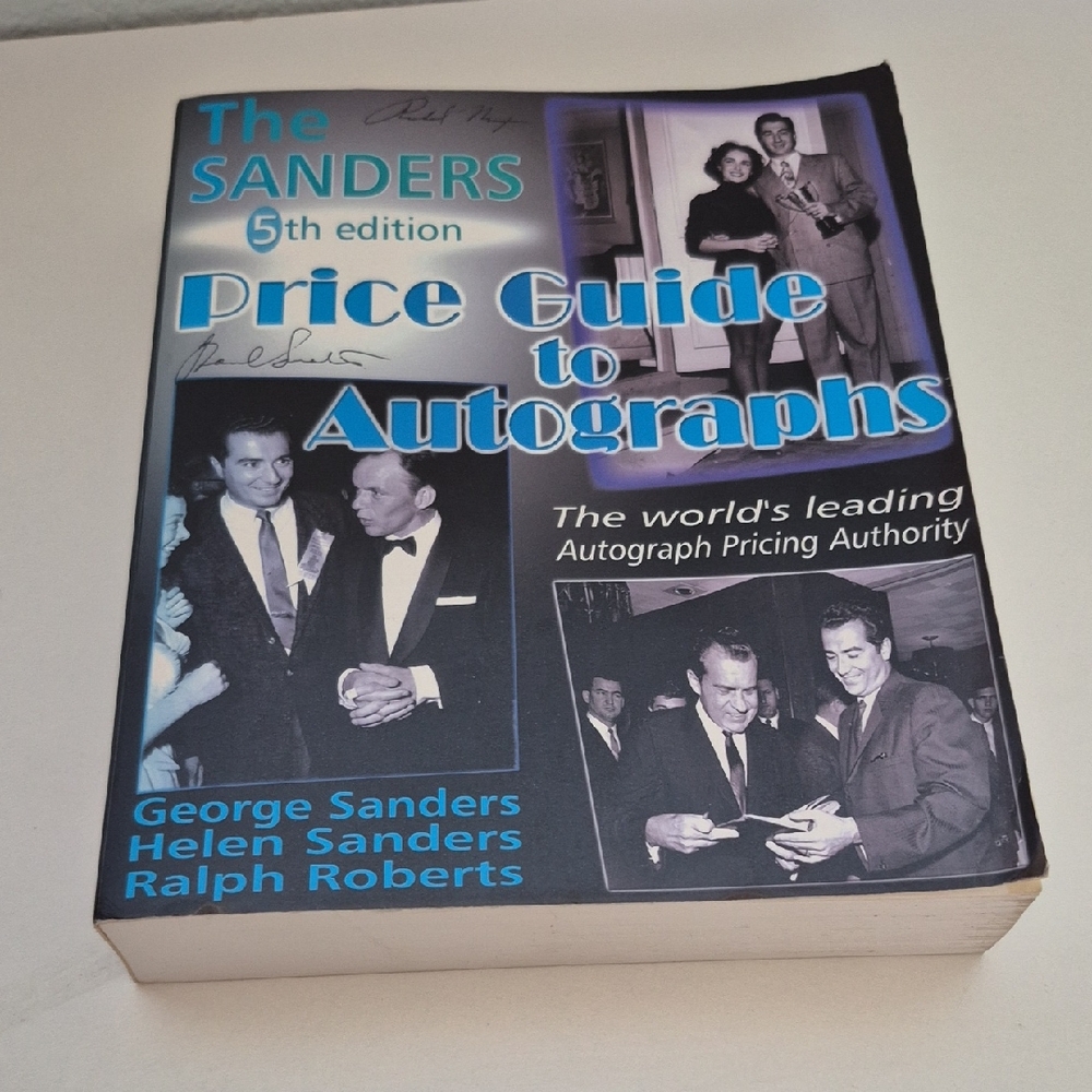 The Sanders Price Guide to Autographs 5th Edition